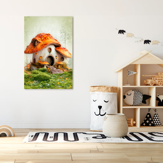 MYSTIC TOADSTOOL Vertical Canvas Print