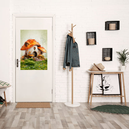 Poster verticale staccabile e attaccabile MYSTIC TOADSTOOL