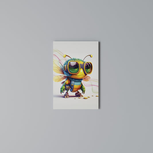 BUZZ BUDDY Stampa su Tela Verticale