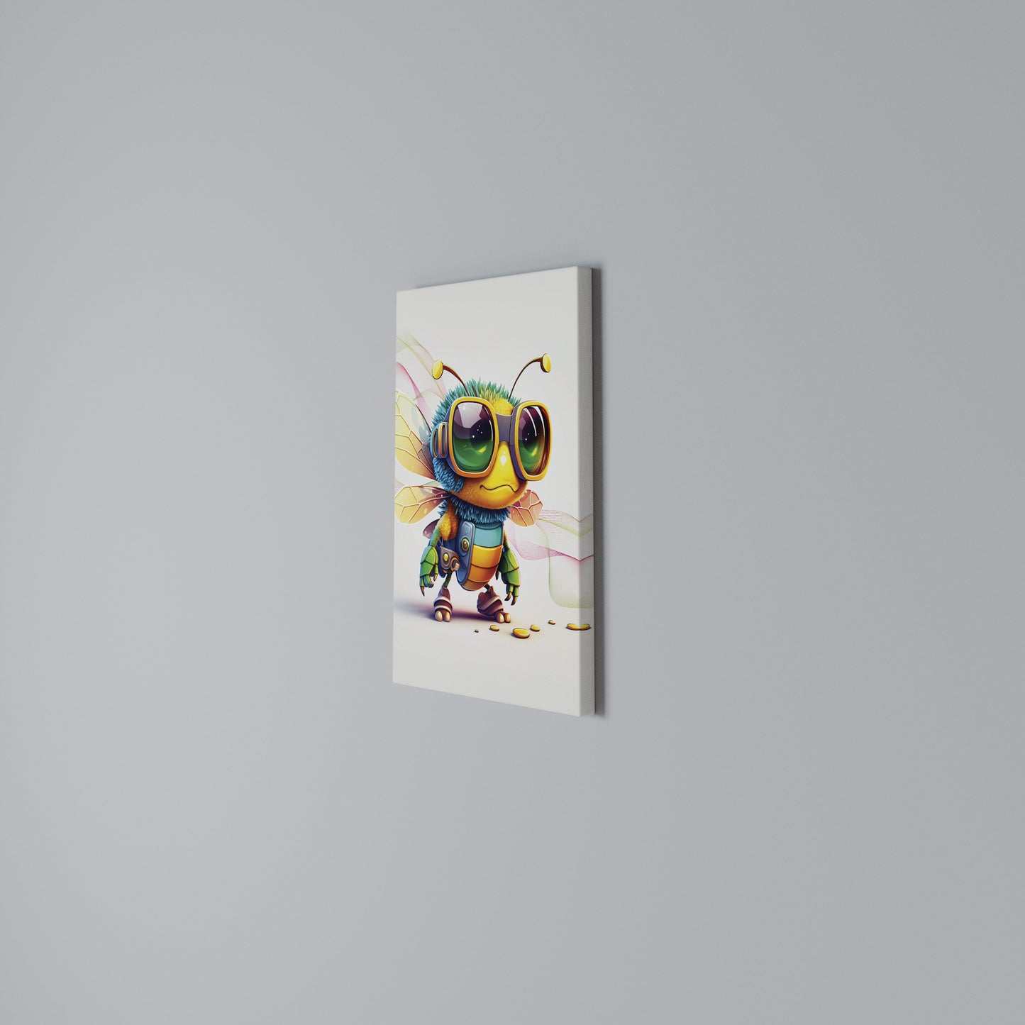 BUZZ BUDDY Vertical Canvas Print