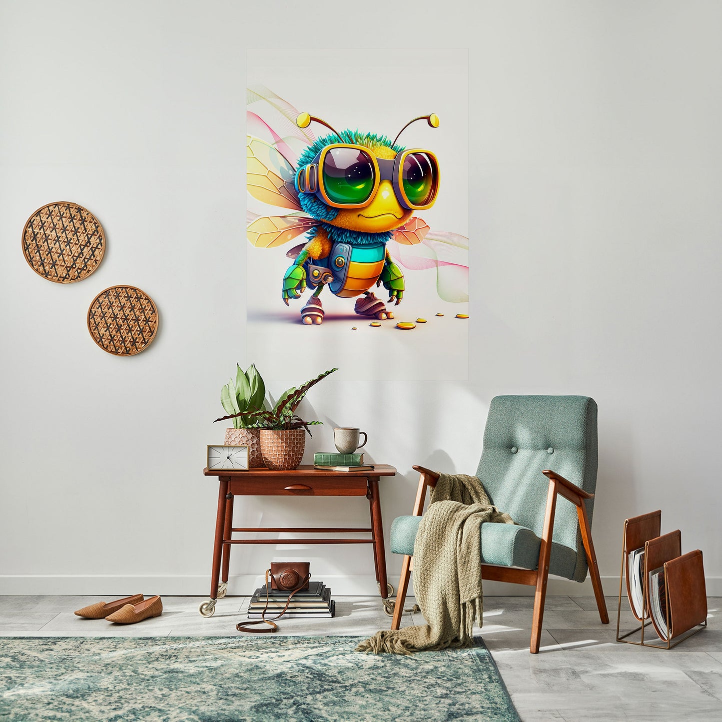 Poster verticale BUZZ BUDDY stacca e attacca