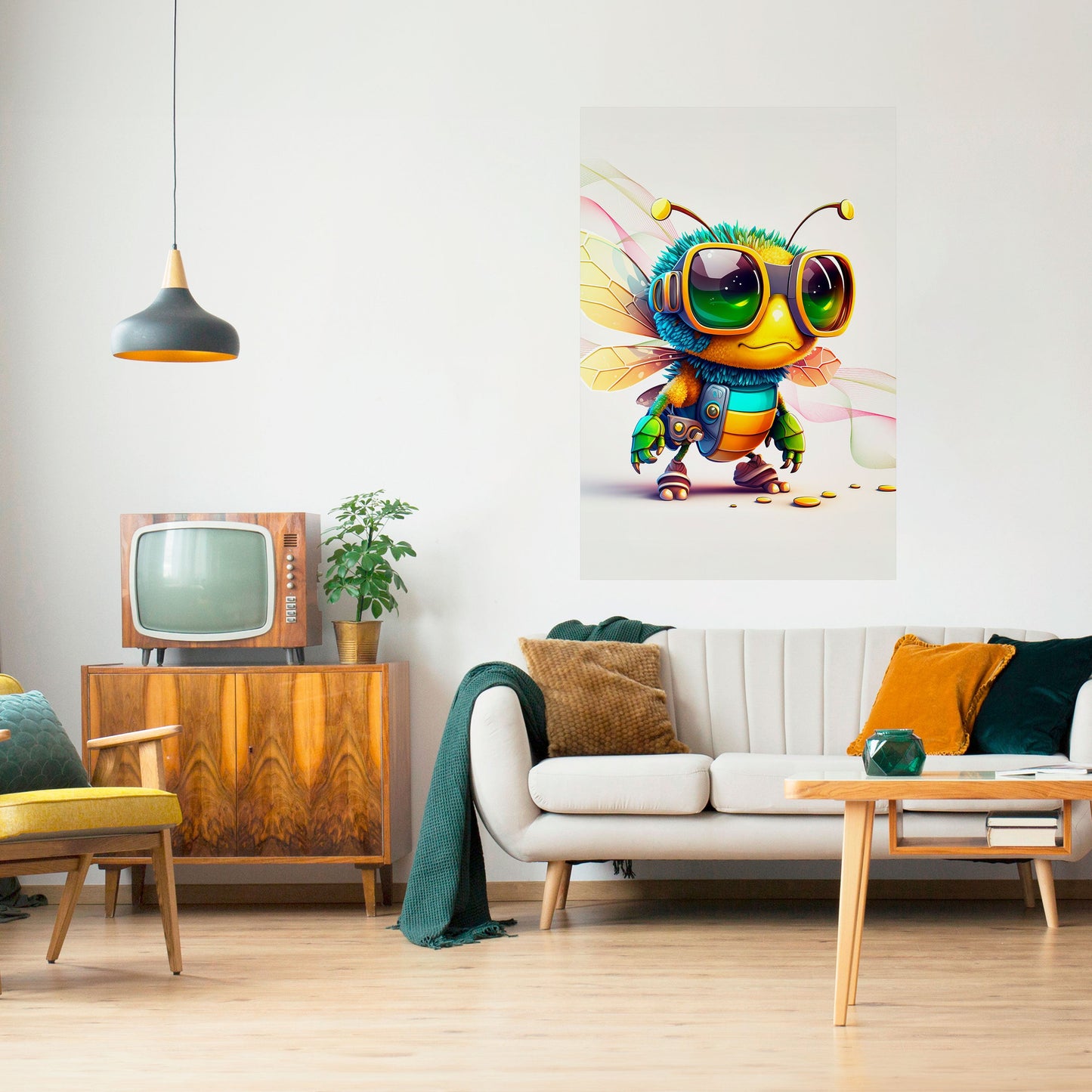 Poster verticale BUZZ BUDDY stacca e attacca
