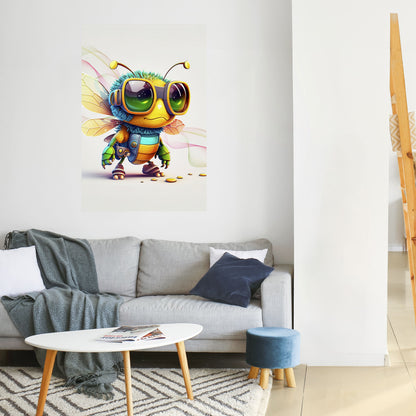 Poster verticale BUZZ BUDDY stacca e attacca