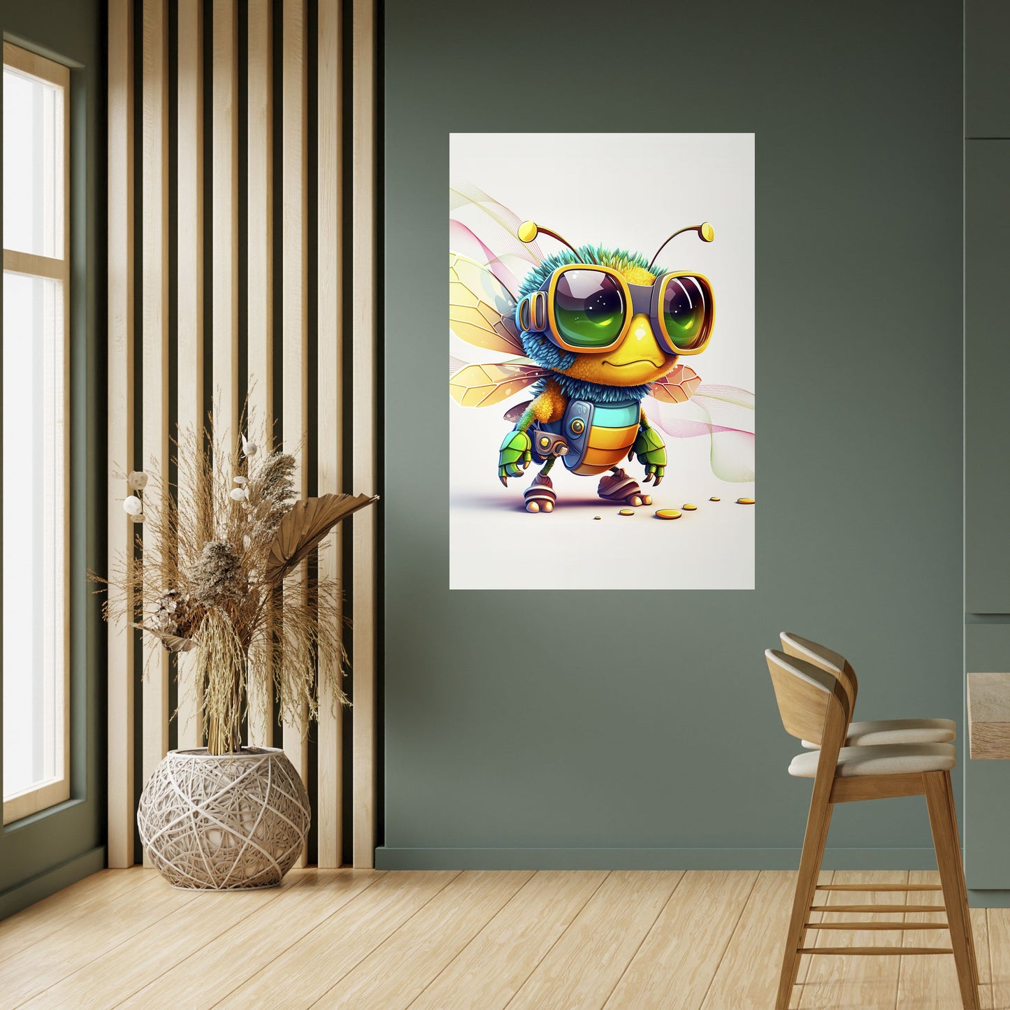 Poster verticale BUZZ BUDDY stacca e attacca