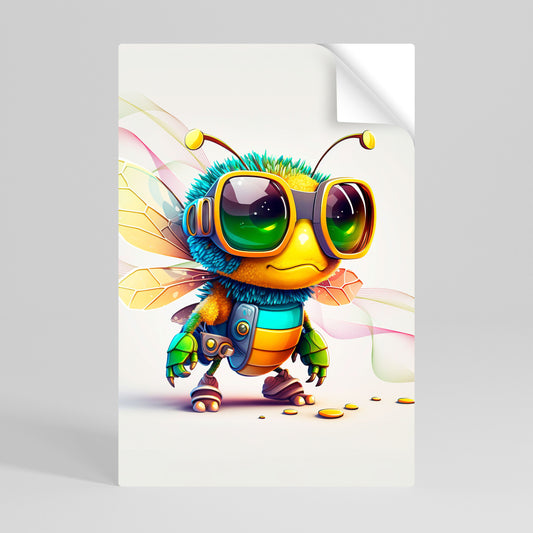 Poster verticale BUZZ BUDDY stacca e attacca