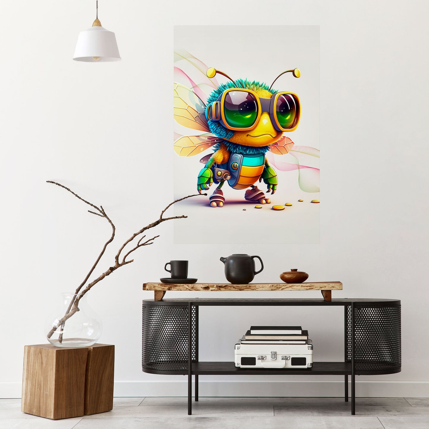 Poster verticale BUZZ BUDDY stacca e attacca