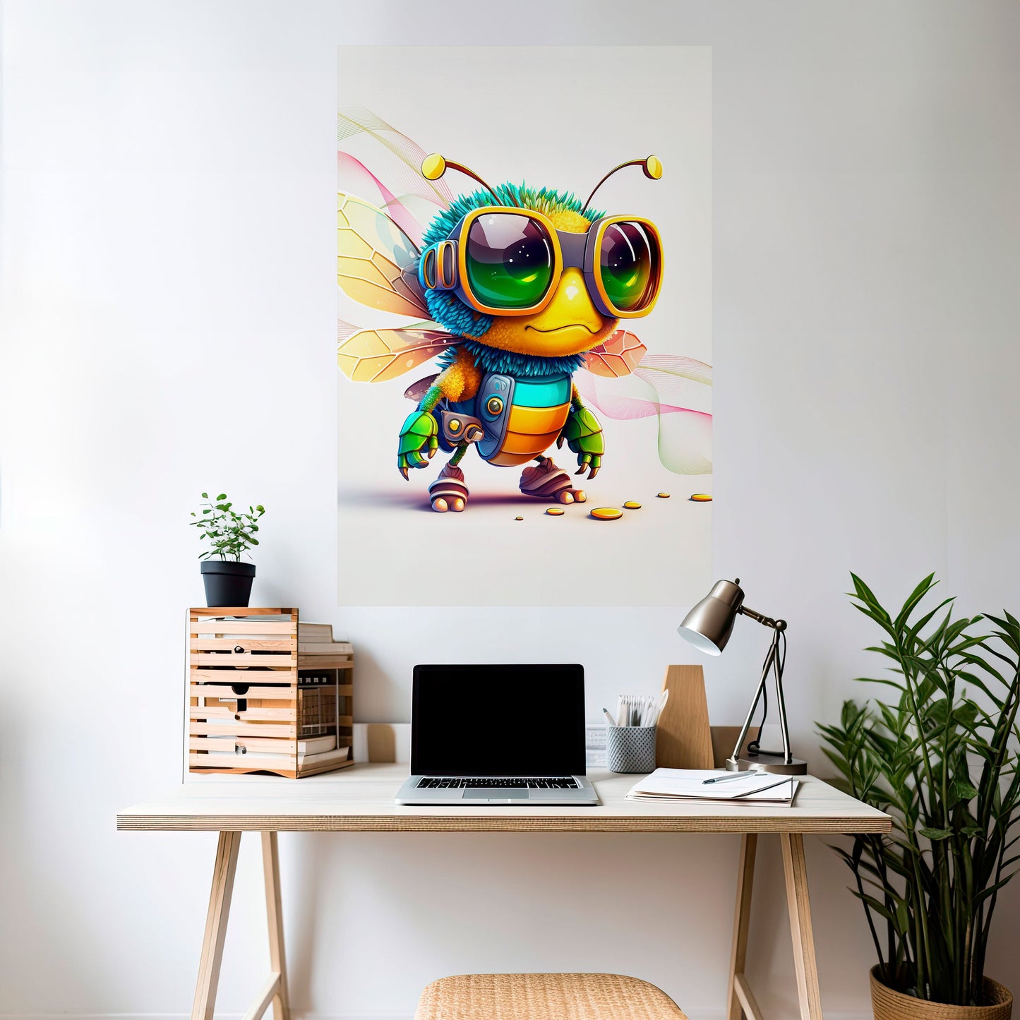Poster verticale BUZZ BUDDY stacca e attacca