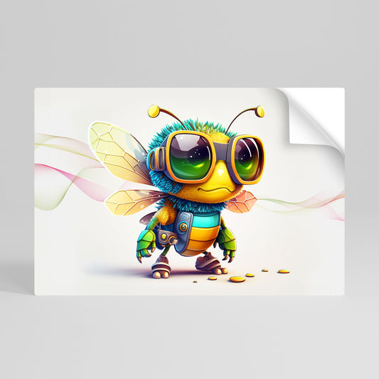 Poster orizzontale BUZZ BUDDY stacca e attacca