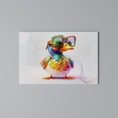 QUACKY FUN Stampa su tela orizzontale