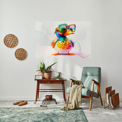 QUACKY FUN Poster orizzontale staccabile e attaccabile
