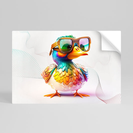 QUACKY FUN Poster orizzontale staccabile e attaccabile