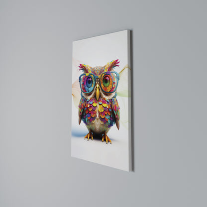 HOOT HOOT Stampa su Tela Verticale