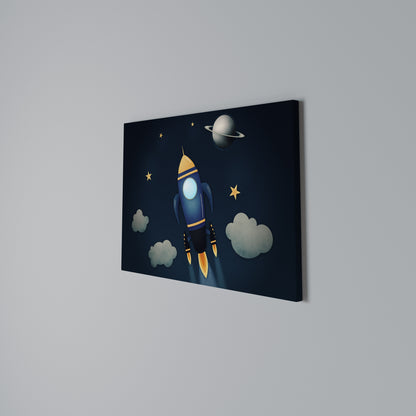 STELLAR SWING Stampa su tela orizzontale