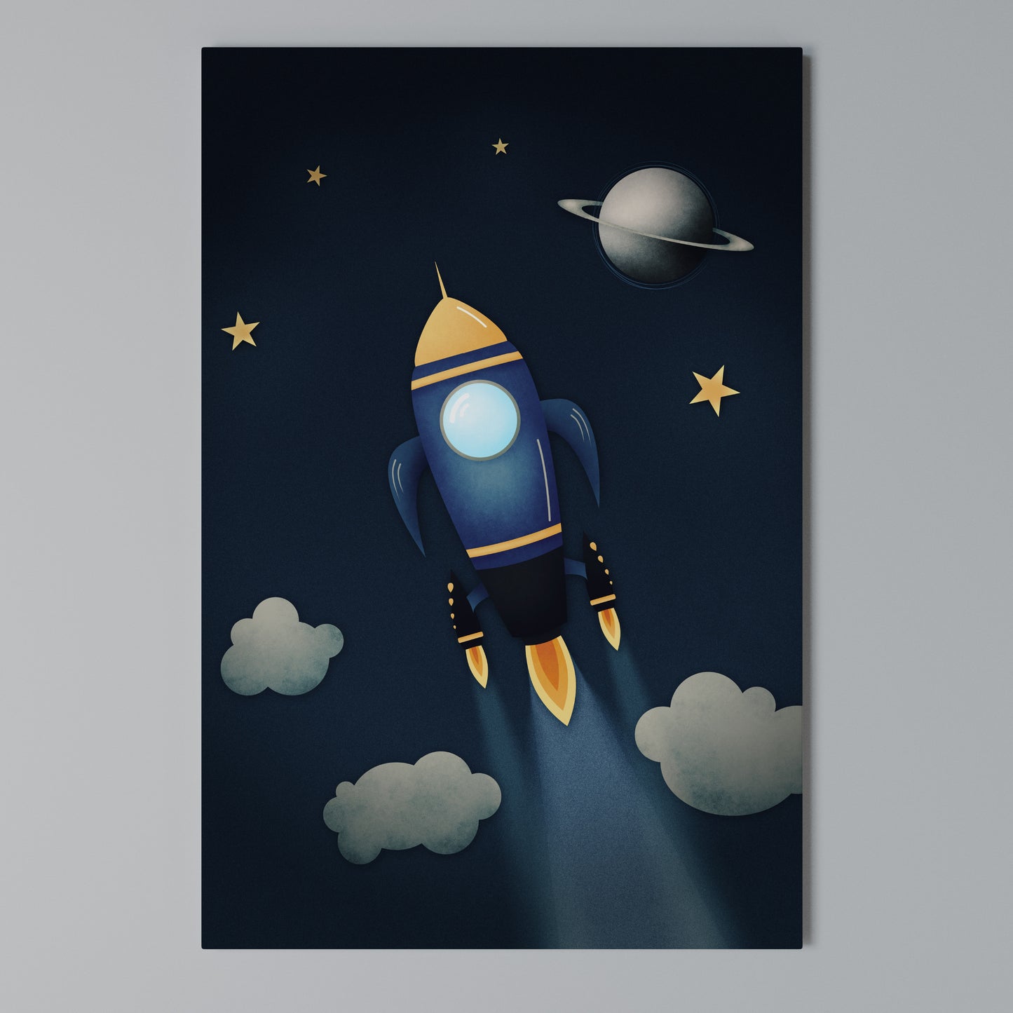 STELLAR SWING Vertical Canvas Print