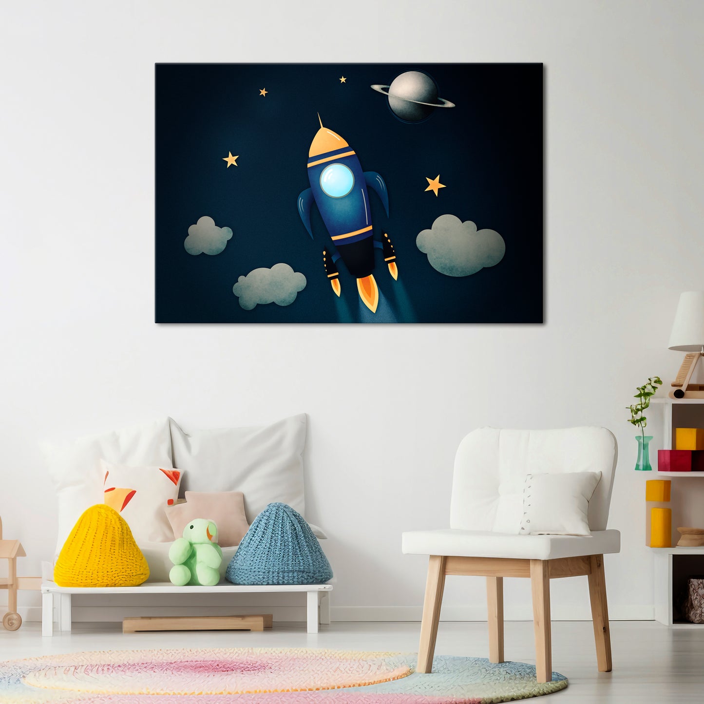 STELLAR SWING Stampa su tela orizzontale