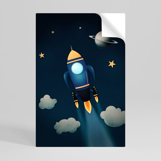 Poster verticale STELLAR SWING stacca e attacca
