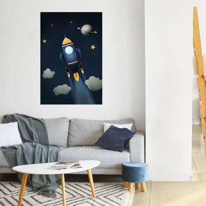 Poster verticale STELLAR SWING stacca e attacca