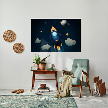 Poster orizzontale STELLAR SWING stacca e attacca