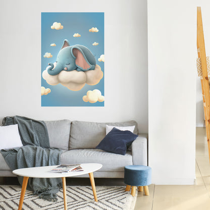 Poster verticale staccabile e attaccabile ELEPHANT DREAMS