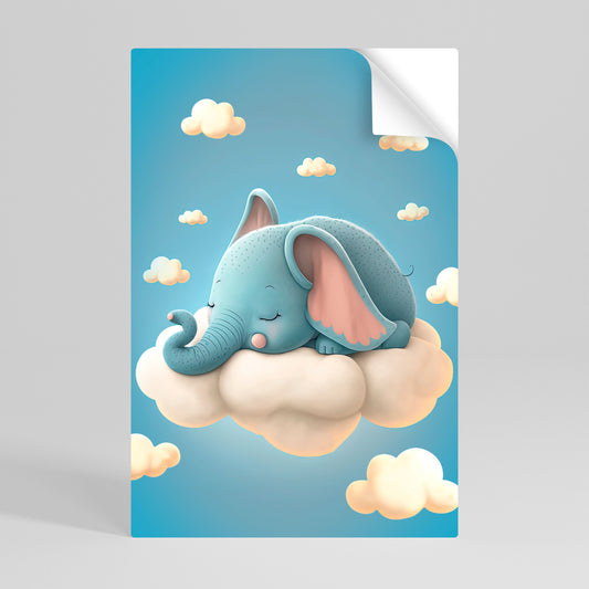 Poster verticale staccabile e attaccabile ELEPHANT DREAMS