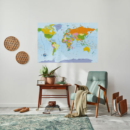 Poster orizzontale staccabile e attaccabile OCEANS OF DISCOVERY