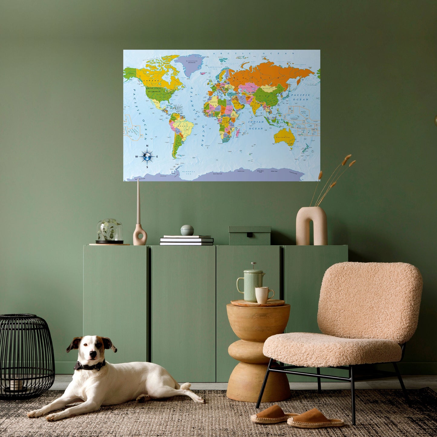Poster orizzontale staccabile e attaccabile OCEANS OF DISCOVERY