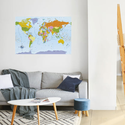 Poster orizzontale staccabile e attaccabile OCEANS OF DISCOVERY
