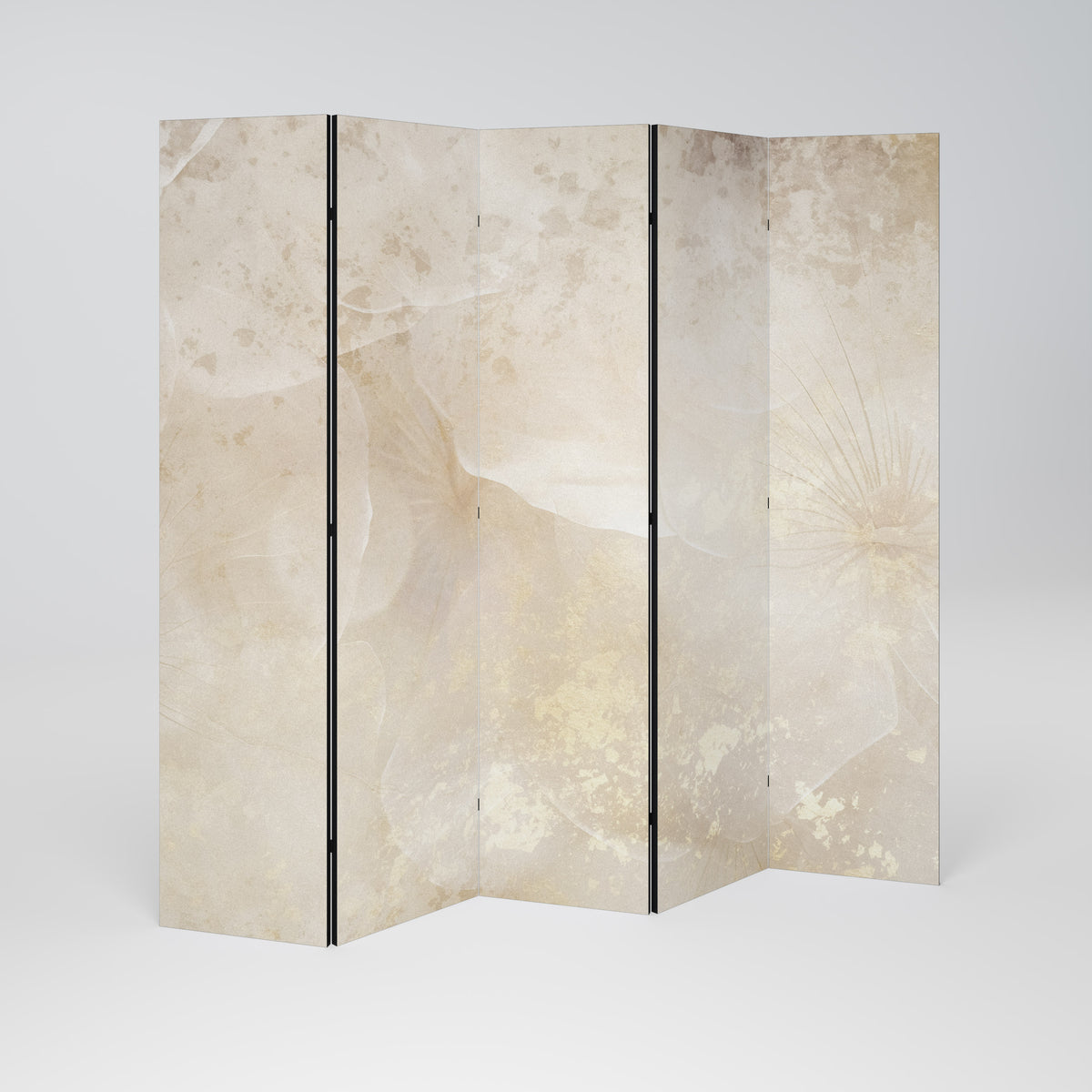 WHISPERING PETALS Paravento Decorativo a 5 Pannelli