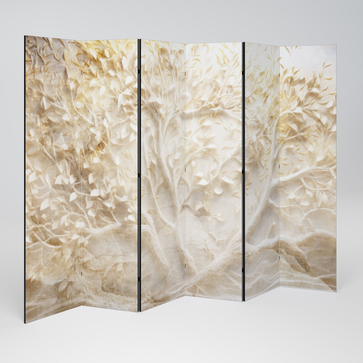 LUMINOUS GROWTH Paravento Decorativo a 6 Pannelli