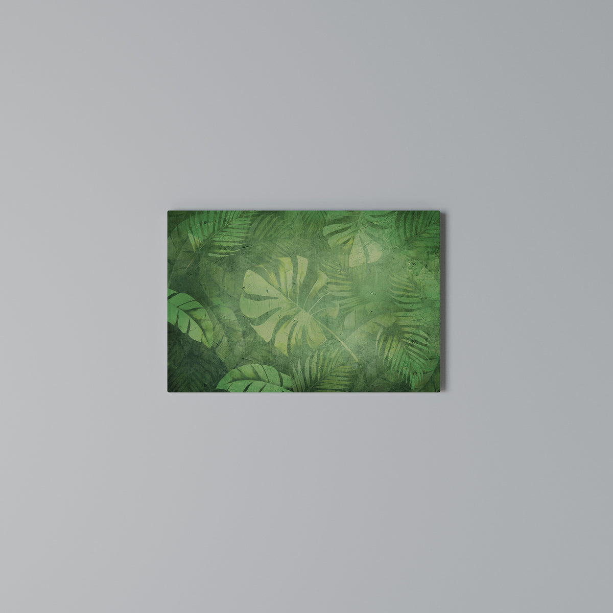 SUBTLE GREEN SYMPHONY Stampa su tela orizzontale