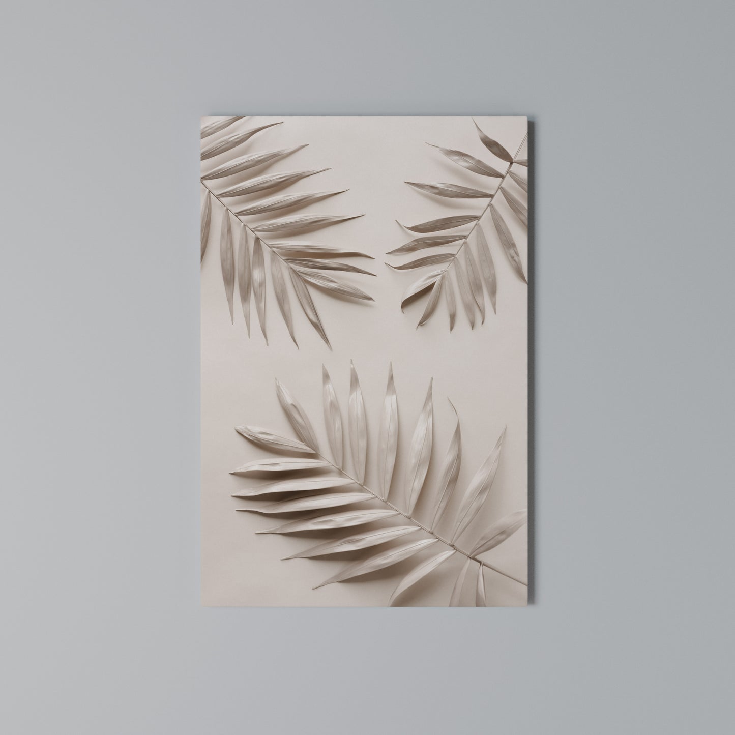PINK PALM DREAMS Stampa su Tela Verticale