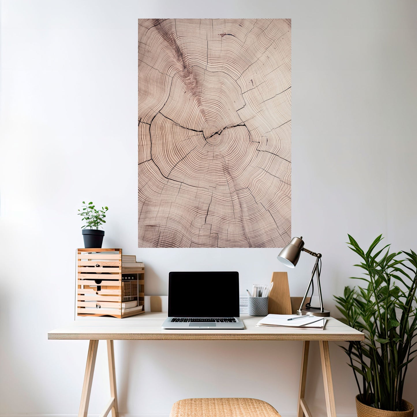 Poster verticale staccabile e attaccabile TIMEWORN RHYTHM
