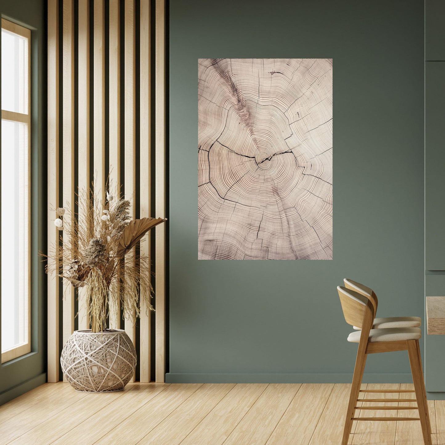 Poster verticale staccabile e attaccabile TIMEWORN RHYTHM