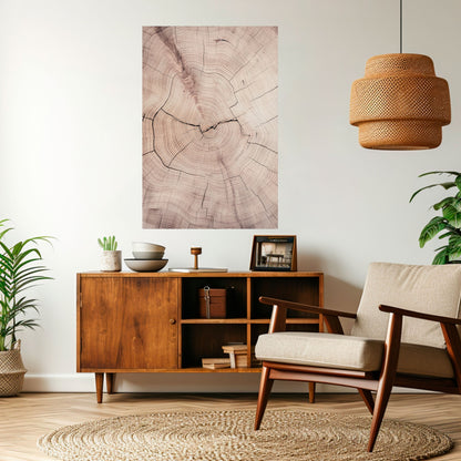 Poster verticale staccabile e attaccabile TIMEWORN RHYTHM