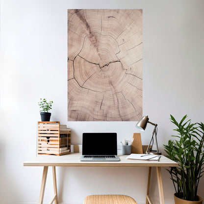 Poster verticale staccabile e attaccabile TIMEWORN RHYTHM