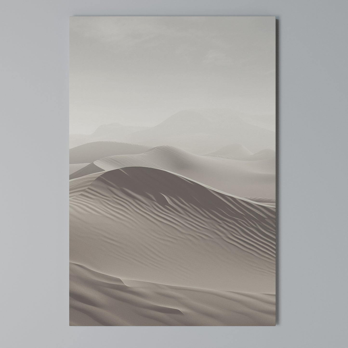 ECHOES OF DUNES Stampa su Tela Verticale