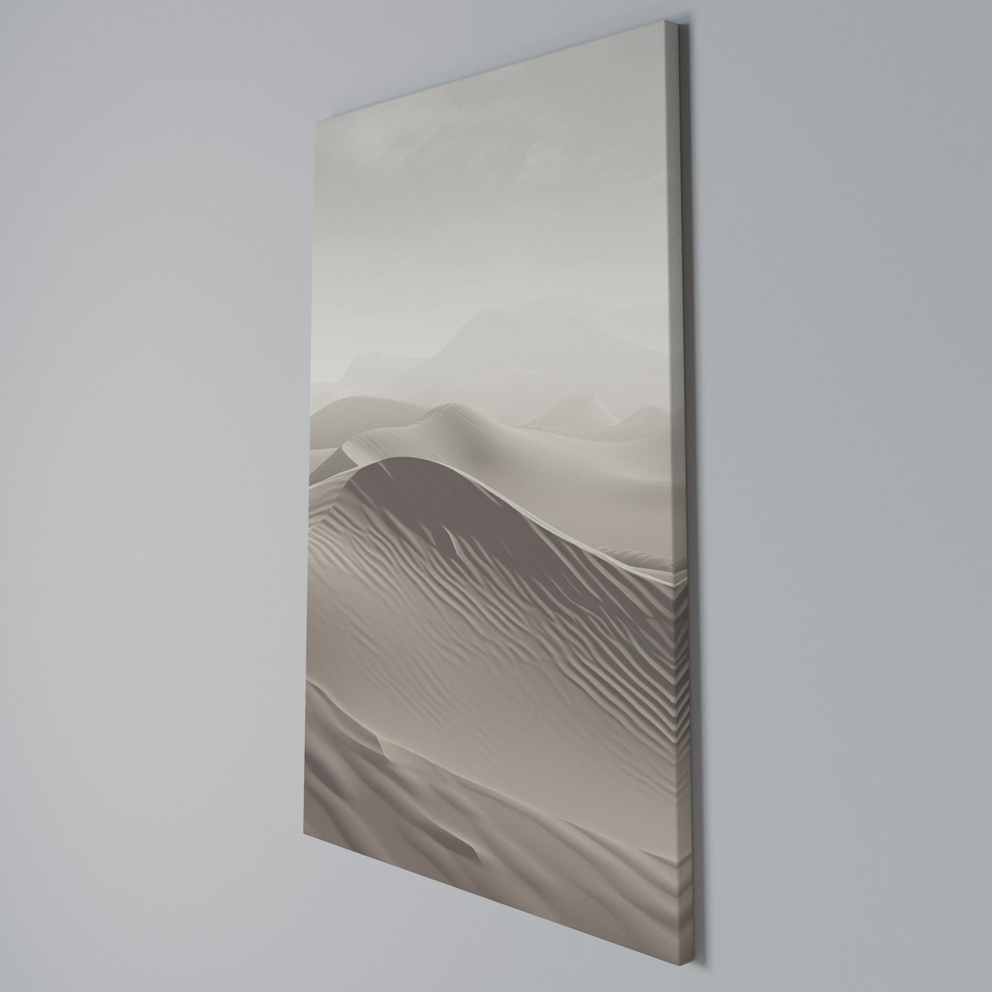 ECHOES OF DUNES Stampa su Tela Verticale