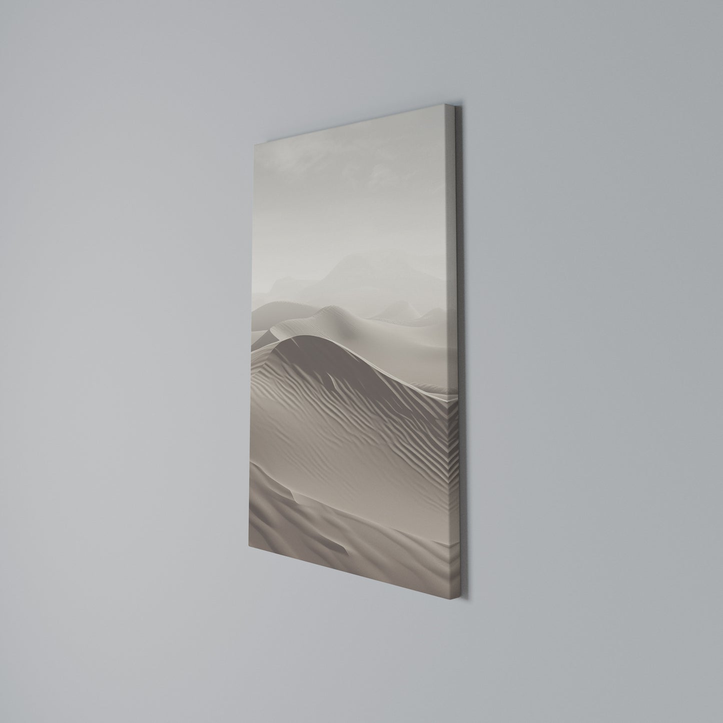 ECHOES OF DUNES Stampa su Tela Verticale