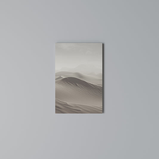 ECHOES OF DUNES Stampa su Tela Verticale