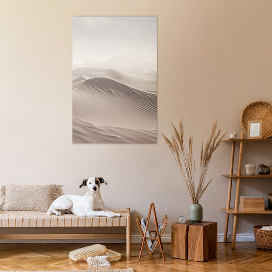 ECHOES OF DUNES Vertical Canvas Print