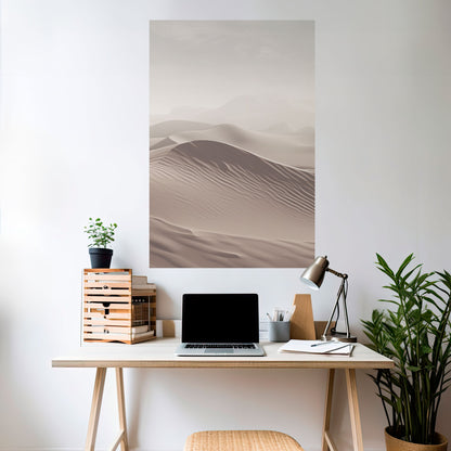 ECHOES OF DUNES Poster verticale staccabile e attaccabile