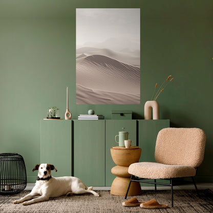 ECHOES OF DUNES Poster verticale staccabile e attaccabile