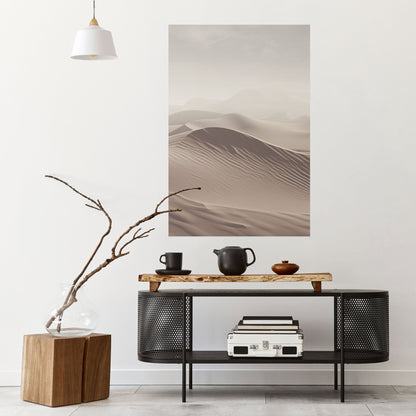 ECHOES OF DUNES Poster verticale staccabile e attaccabile