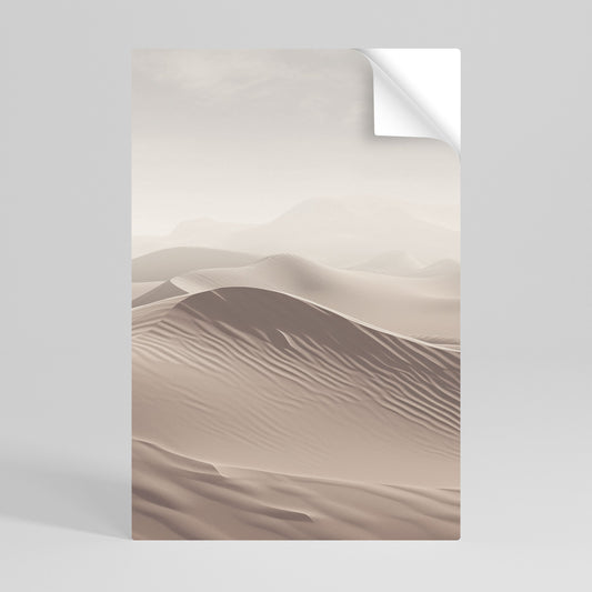 ECHOES OF DUNES Poster verticale staccabile e attaccabile