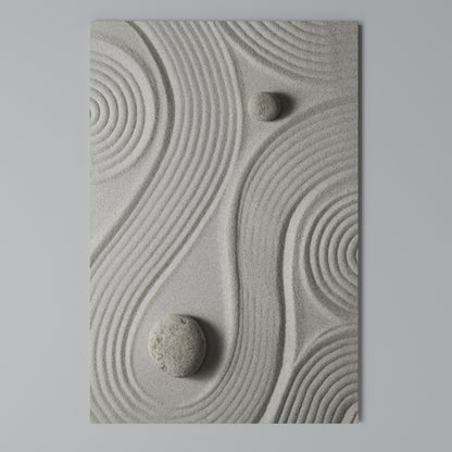SANDSWIRL SERENITY Stampa su Tela Verticale