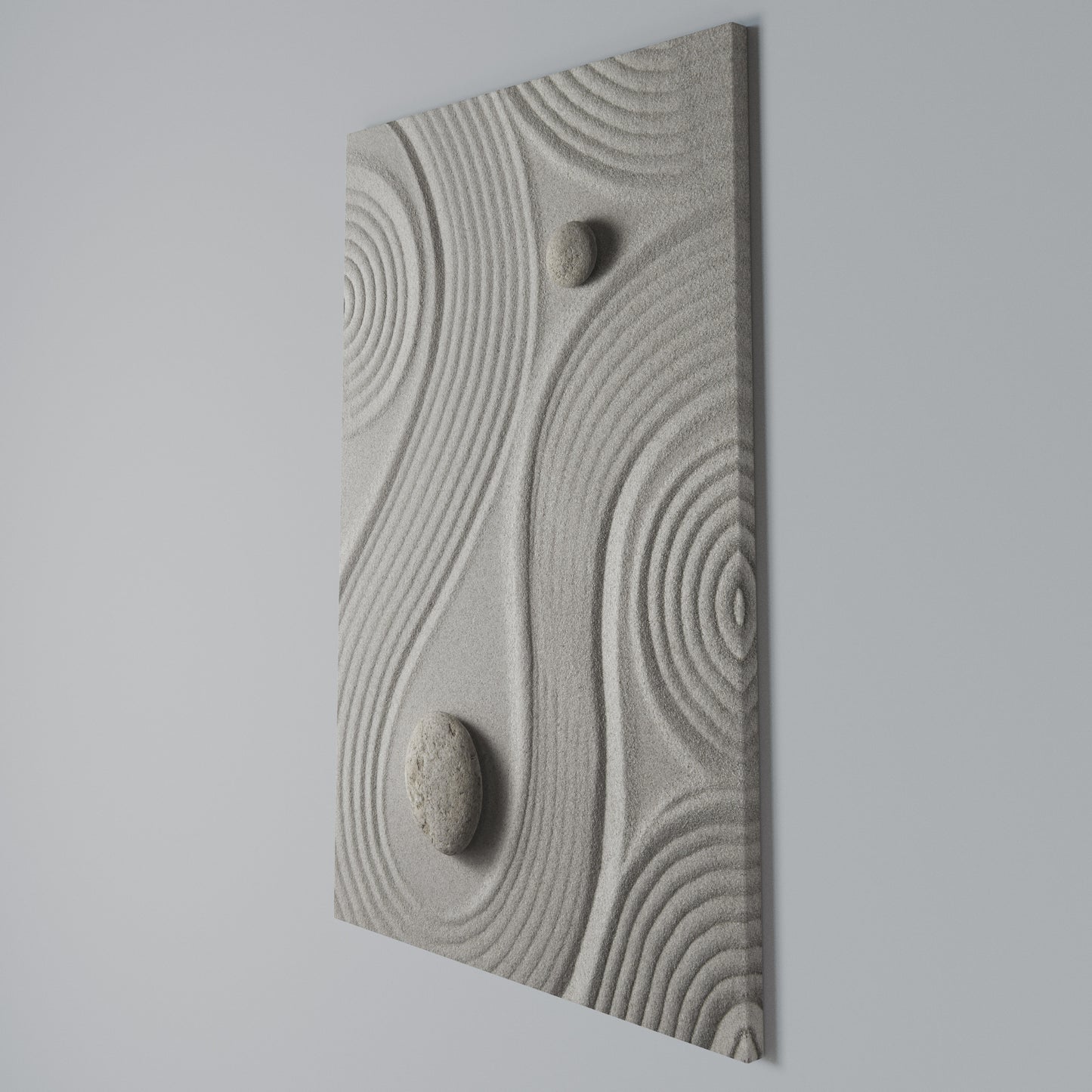 SANDSWIRL SERENITY Stampa su Tela Verticale