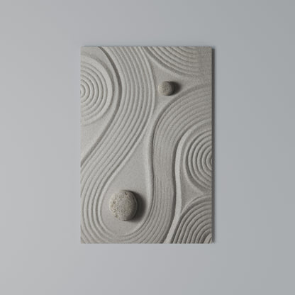 SANDSWIRL SERENITY Stampa su Tela Verticale