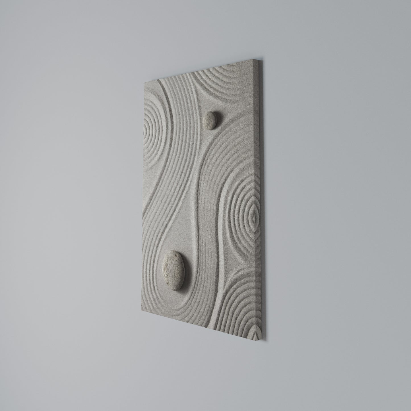 SANDSWIRL SERENITY Stampa su Tela Verticale