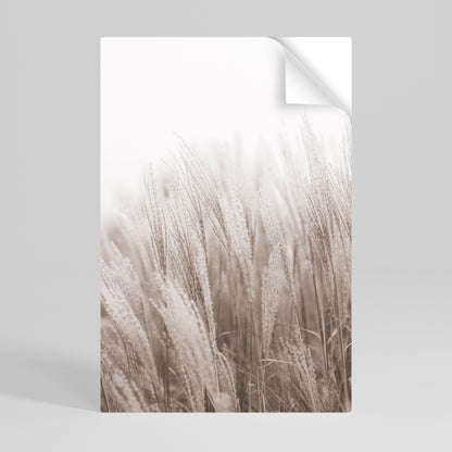 Poster verticale staccabile e attaccabile WHISPERS OF GRASS
