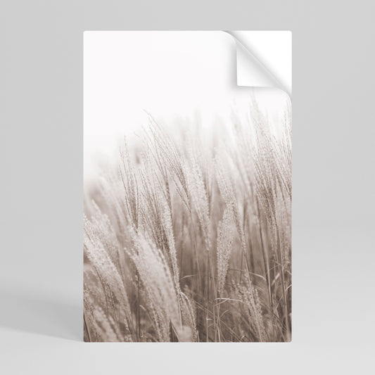 Poster verticale staccabile e attaccabile WHISPERS OF GRASS